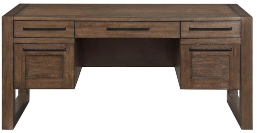Legends Furniture Arcadia Pedestal Desk in Modern Rustic image