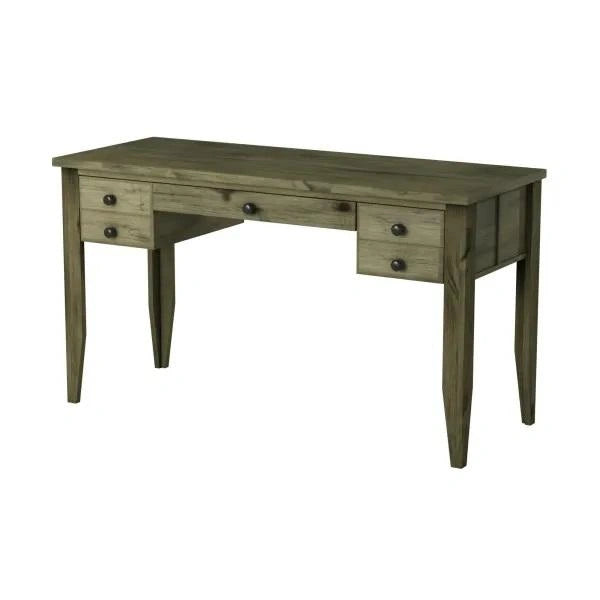 Legends Furniture Joshua Creek 54" Writing Desk in Barnwood