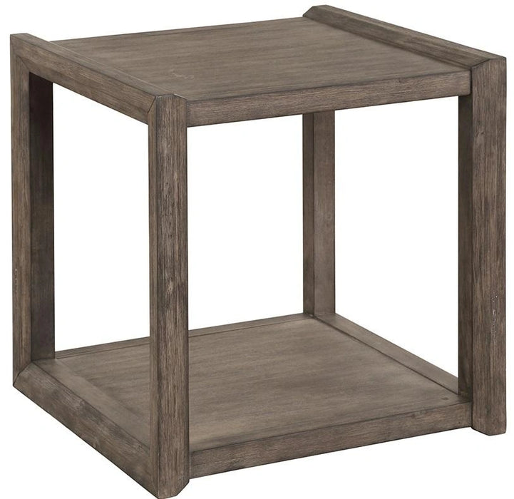 Legends Furniture Avana End Table in Smoky Greige