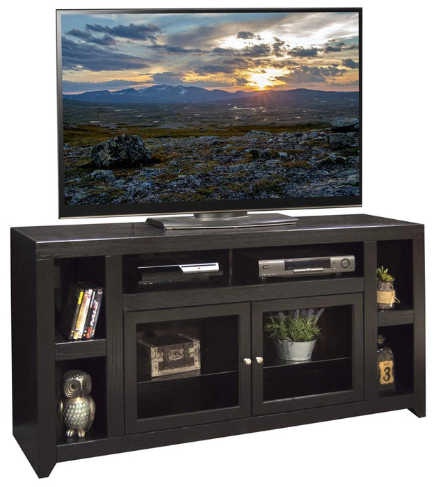 Legends Furniture Skyline Entertainment Wall in Mocha