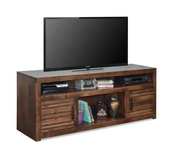 Legends Furniture Sausalito Entertainment Wall in Whiskey