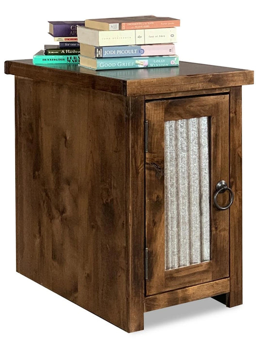 Legends Furniture Jackson Hole Side Table in Aged Whiskey