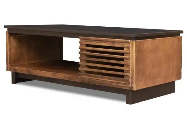 Legends Furniture Graceland Cocktail Table in Black with Bourbon