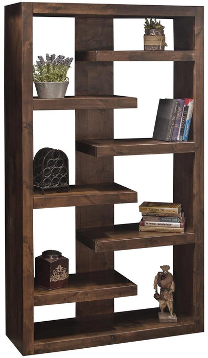 Legends Furniture Sausalito 72"Bookcase in Whiskey