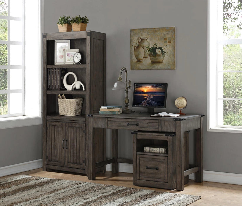 Legends Furniture Storehouse Rolling File in Smoked Grey