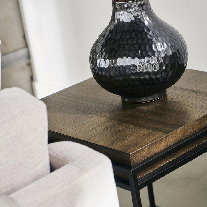 Legends Furniture Arcadia End Table in Modern Rustic