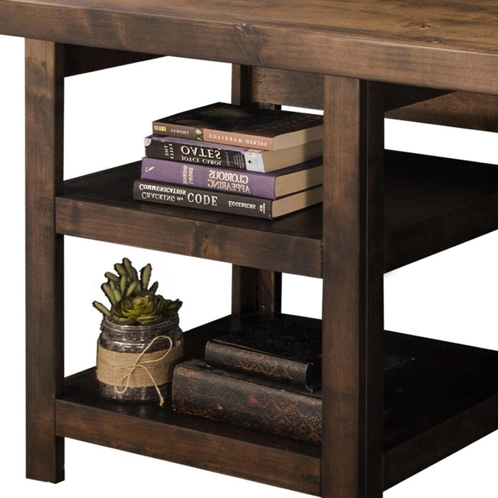Legends Furniture Sausalito Workstation in Whiskey