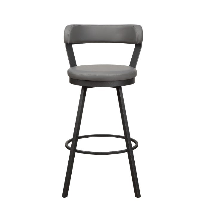 5566-29GY - Swivel Pub Height Chair, Gray