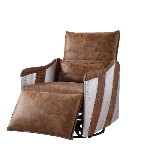Power Motion Recliner w/Swivel