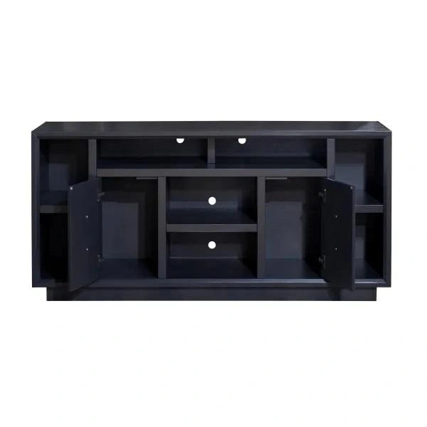 Legends Furniture Sunset 67" Console in Seal Skin Black