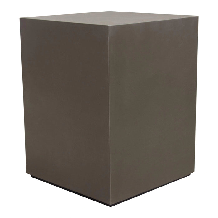 Montage Square Natural Cement End Table by Diamond Sofa
