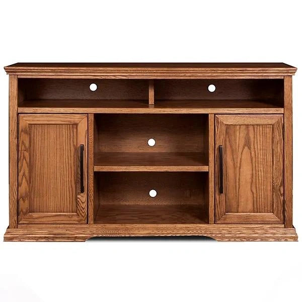 Legends Furniture Colonial Place 54" Tall Console in Golden Oak