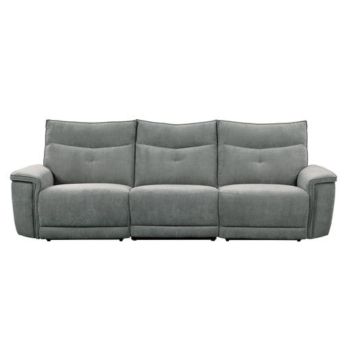 Tesoro-(3)Power Double Reclining Sofa with Power Headrests and USB Ports image