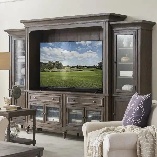 Legends Furniture Middleton Entertainment Wall in Hazelnut