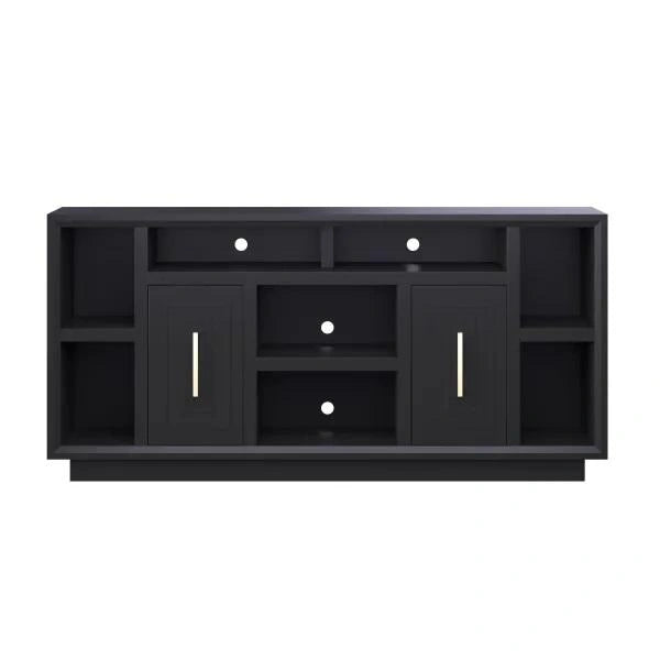 Legends Furniture Sunset 67" Console in Seal Skin Black