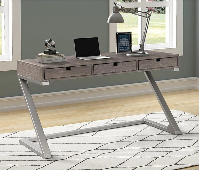 Legends Furniture Pacific Heights Desk in Melbourne Grey