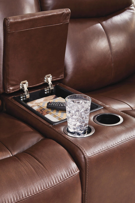Next Move Power Reclining Loveseat with Console