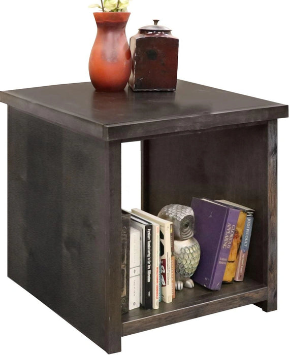 Legends Furniture Jackson Hole End Table in Charcoal