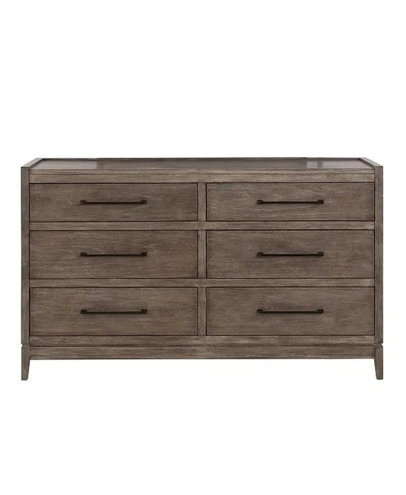 Legends Furniture Montrose Dresser in Charcoal Brulee