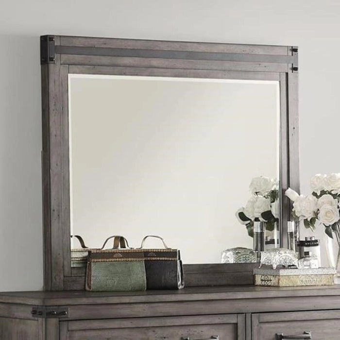 Legends Furniture Storehouse Mirror in Smoked Grey