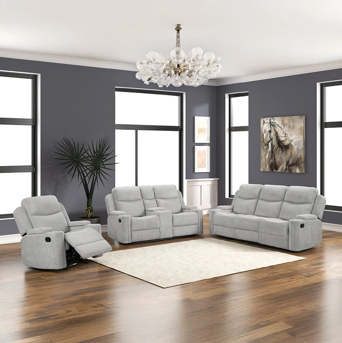 Motion Sofa w/Storage Arm