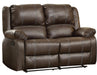 Acme Furniture Zuriel Motion Loveseat in Brown 52281 image