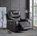 Braylon Magnetite PU Recliner (Power Motion) image