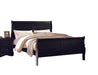 Louis Philippe Black Full Bed image