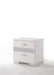 Naima II White High Gloss Nightstand image