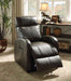 Ricardo Dark Gray PU Recliner w/Power Lift image