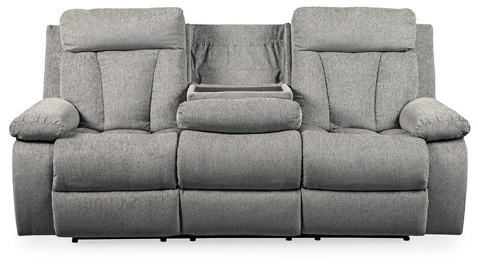 Mitchiner Reclining Sofa with Drop Down Table