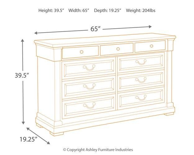 Bolanburg Dresser and Mirror