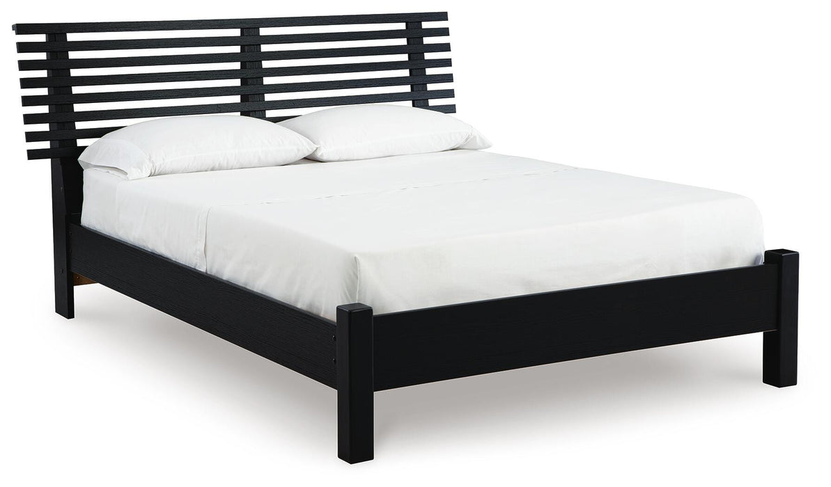 Danziar Queen Slat Bed