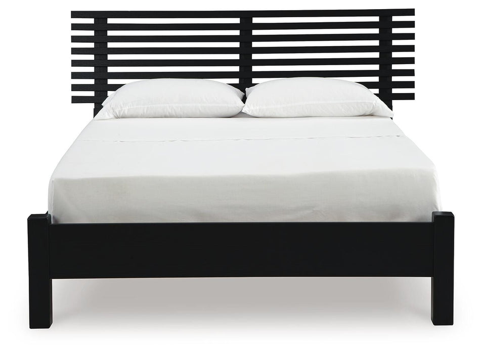 Danziar Queen Slat Bed