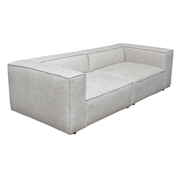 Vice 2PC Modular Sofa in Barley Fabric by Diamond Sofa