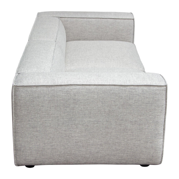 Vice 2PC Modular Sofa in Barley Fabric by Diamond Sofa