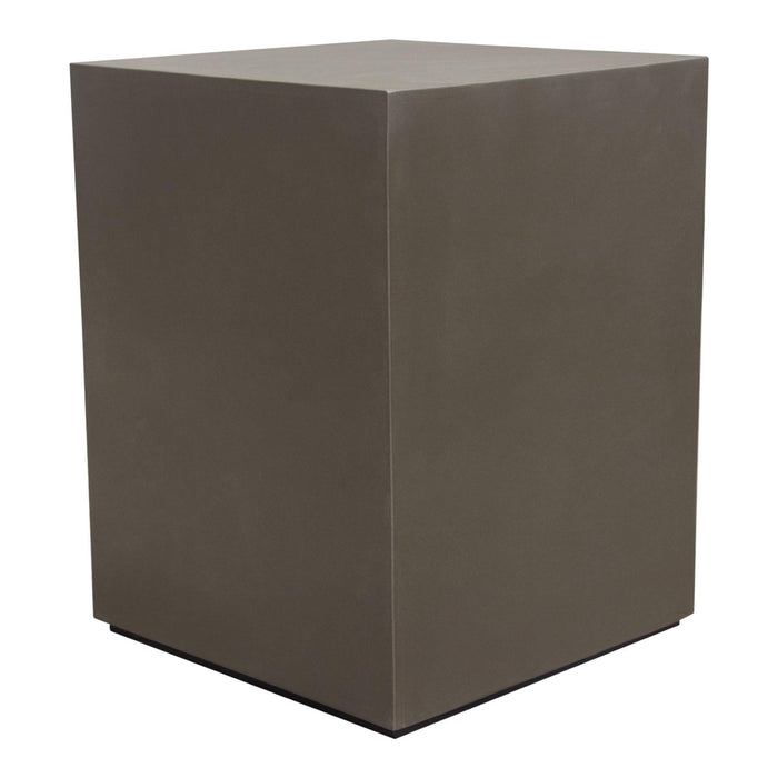 Montage Square Natural Cement End Table by Diamond Sofa