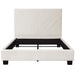 Vogue Queen Bed w/ 54" Headboard in Light Cream Velvet image