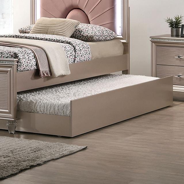 ALLIE Trundle Beige & Rose Gold