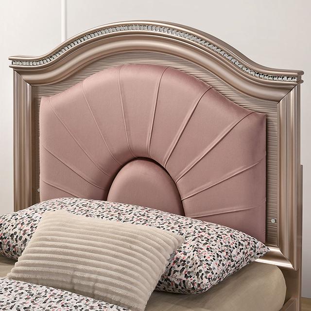 ALLIE Twin & Full Rose Gold Bed