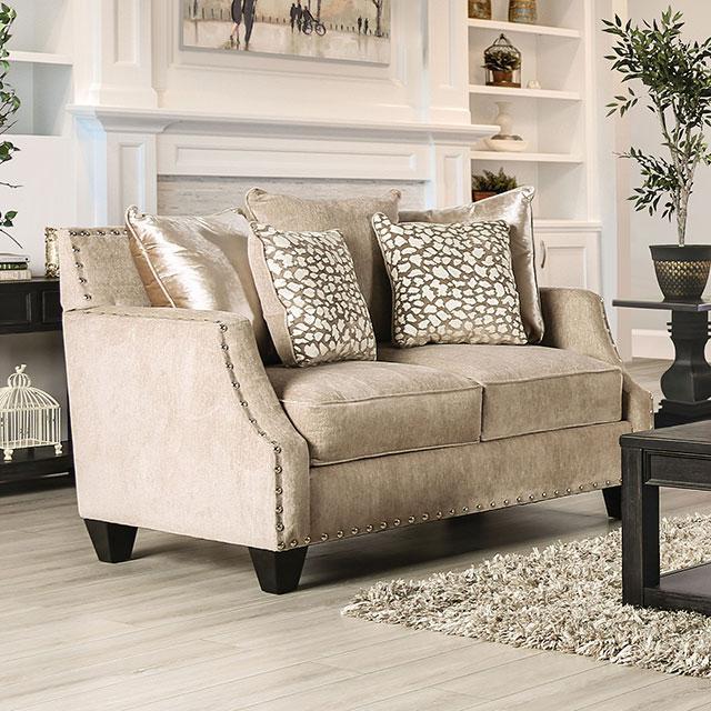 Hendon Loveseat Beige