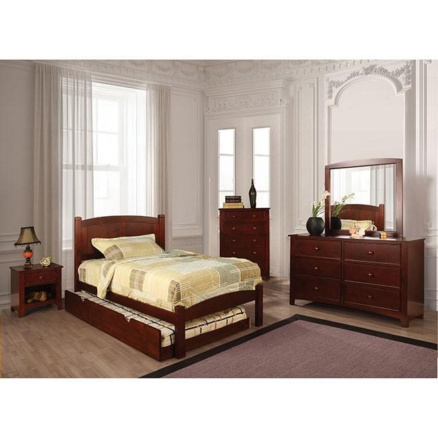 Cara Cherry Twin Bed
