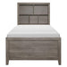 Homelegance Woodrow Twin Platform Bed in Gray 2042NBT-1* image