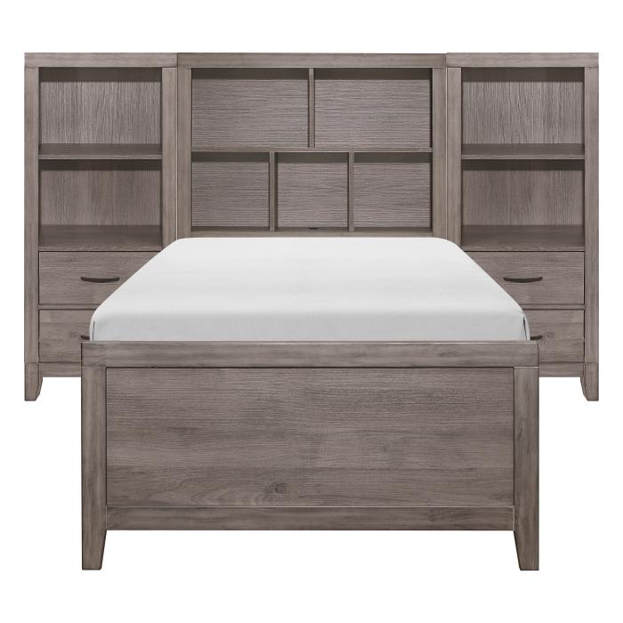 Woodrow 3pc Set Twin Wall Bed (TB+2PNS) image