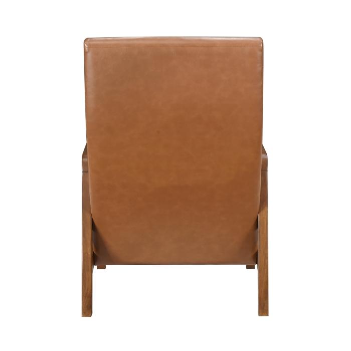 1226BRW-1-Seating Accent Chair