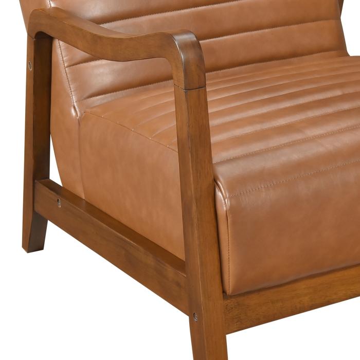 1226BRW-1-Seating Accent Chair