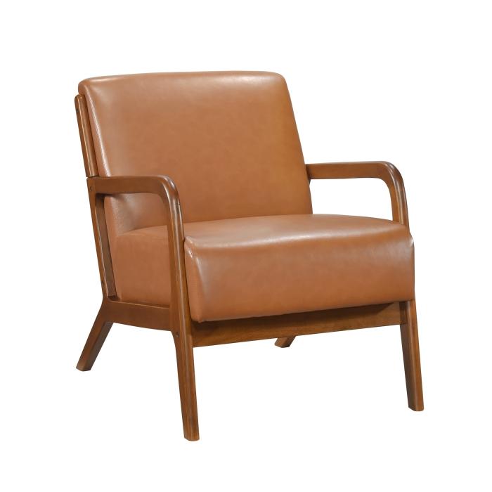 1247BRW-1-Seating Accent Chair