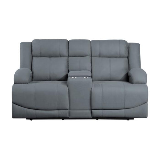 9207GPB-2PW - Power Double Reclining Love Seat with Center Console image