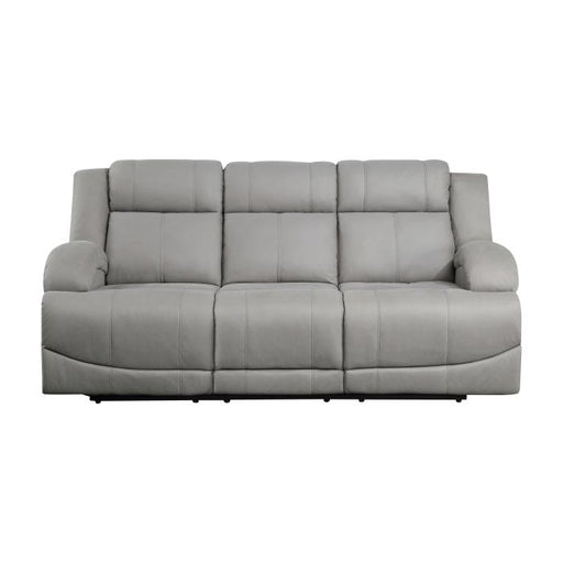 9207GRY-3PW - Power Double Reclining Sofa image