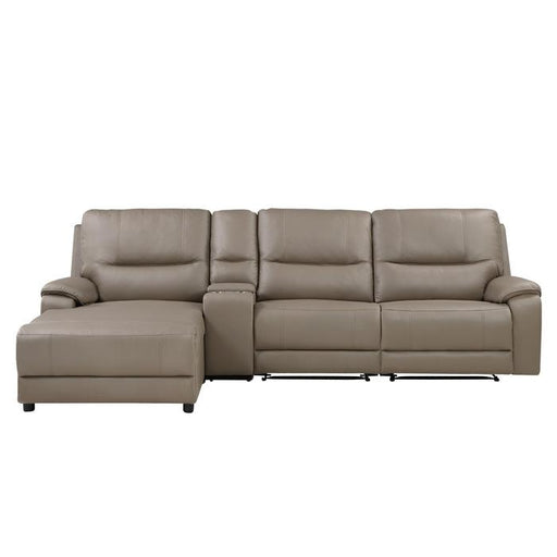 9429TP*4LCRRPWH - (4)4-Piece Modular Power Reclining Sectional with Power Headrest and Left Chaise image